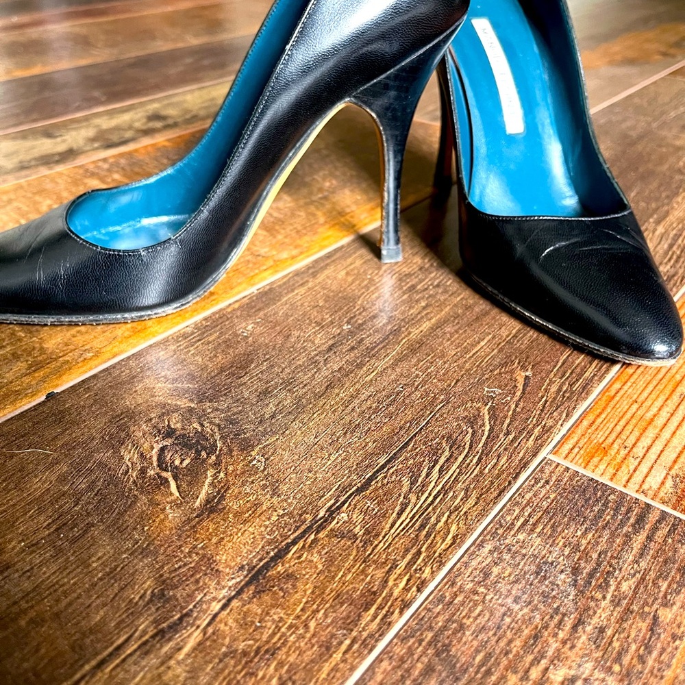 Manolo Blahnik heels size 38 1/2